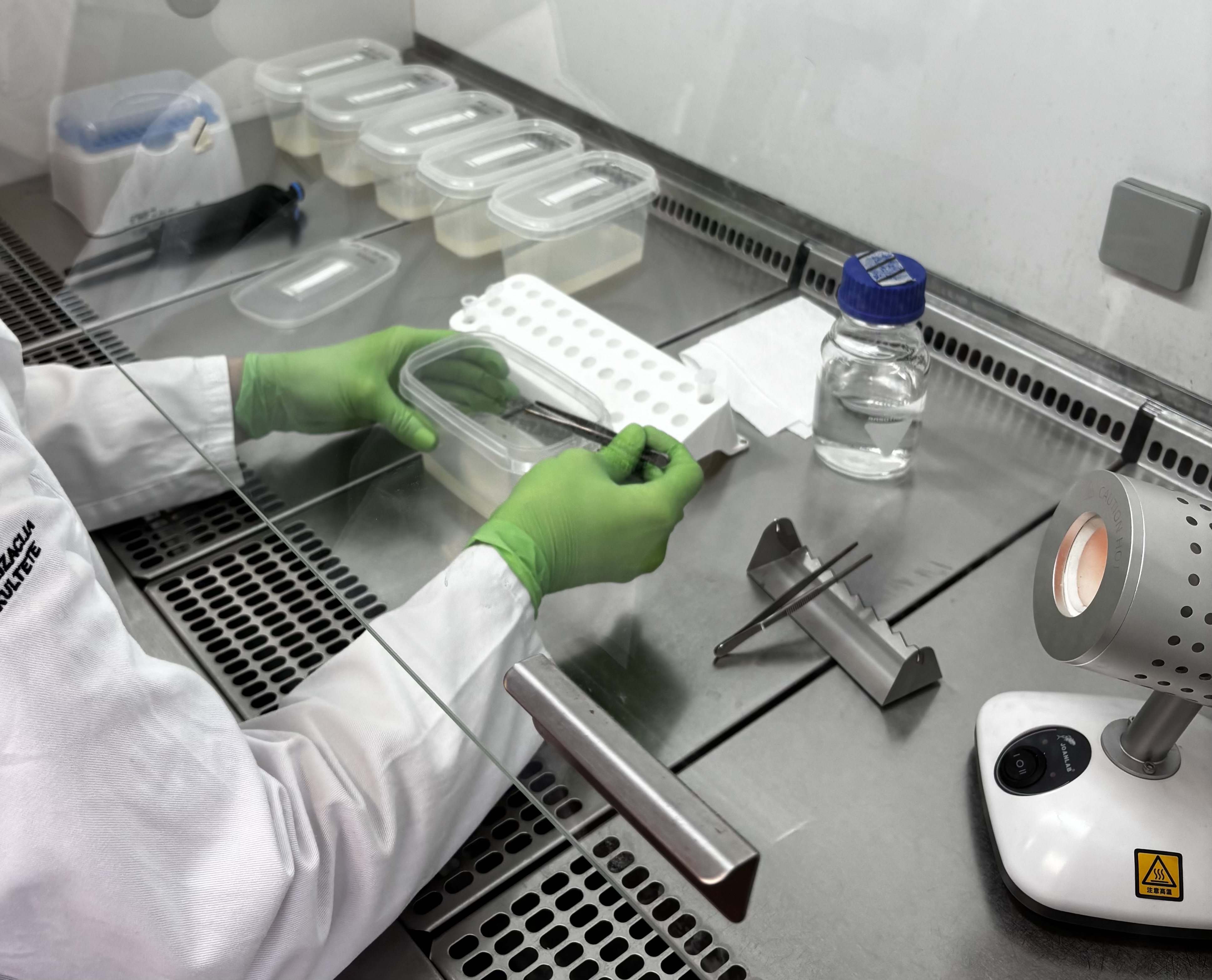 Fluidlab lab setup for protoplast regeneration protocol development